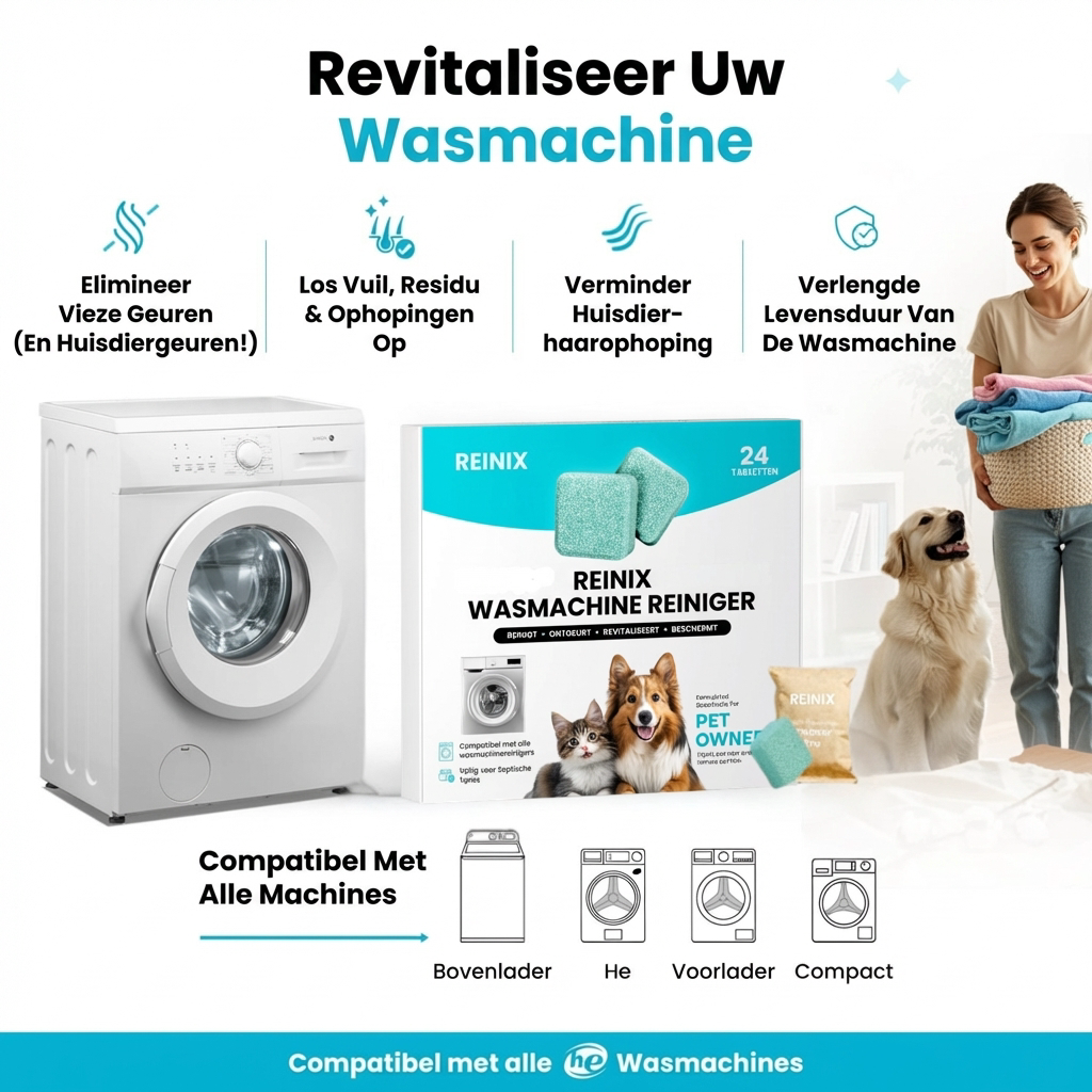 Reinix - Reinigingsmiddel Voor Wasmachines